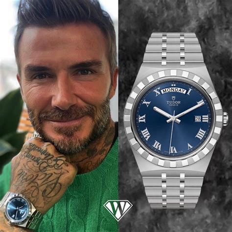 tudor royal david beckham|tudor watches pink dial.